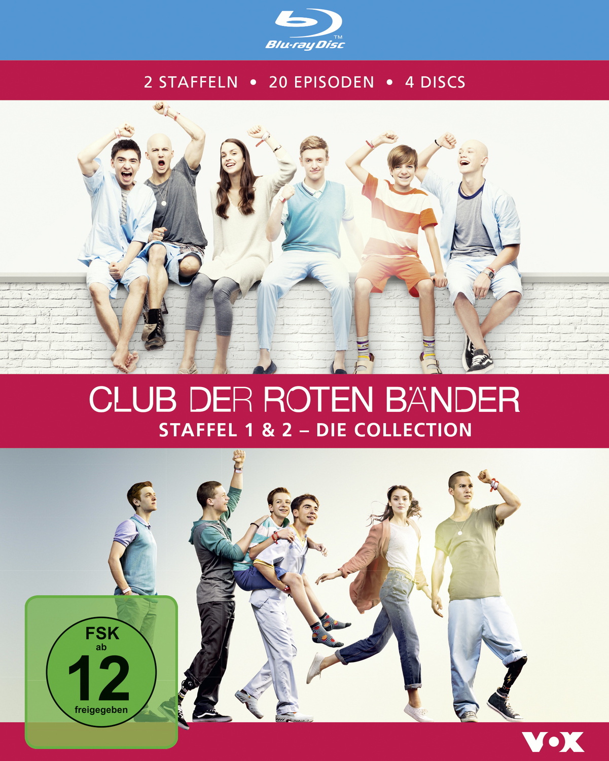 Club der roten Bänder, Staffel 1 & 2 - Die Collection (4 Discs) | Game