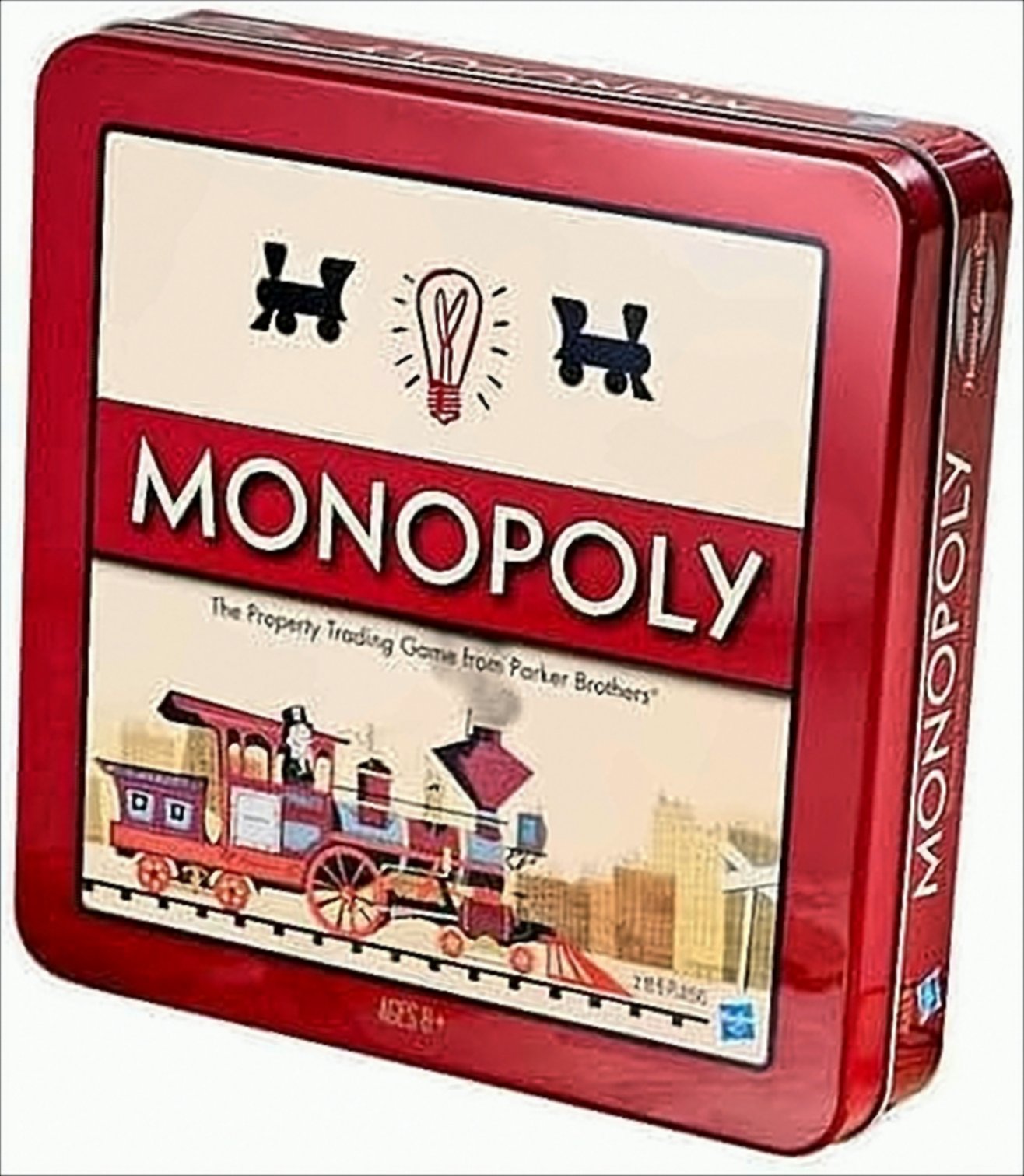 Monopoly Nostalgie - Das berühmte Gesellschaftsspiel - in der Blechdose