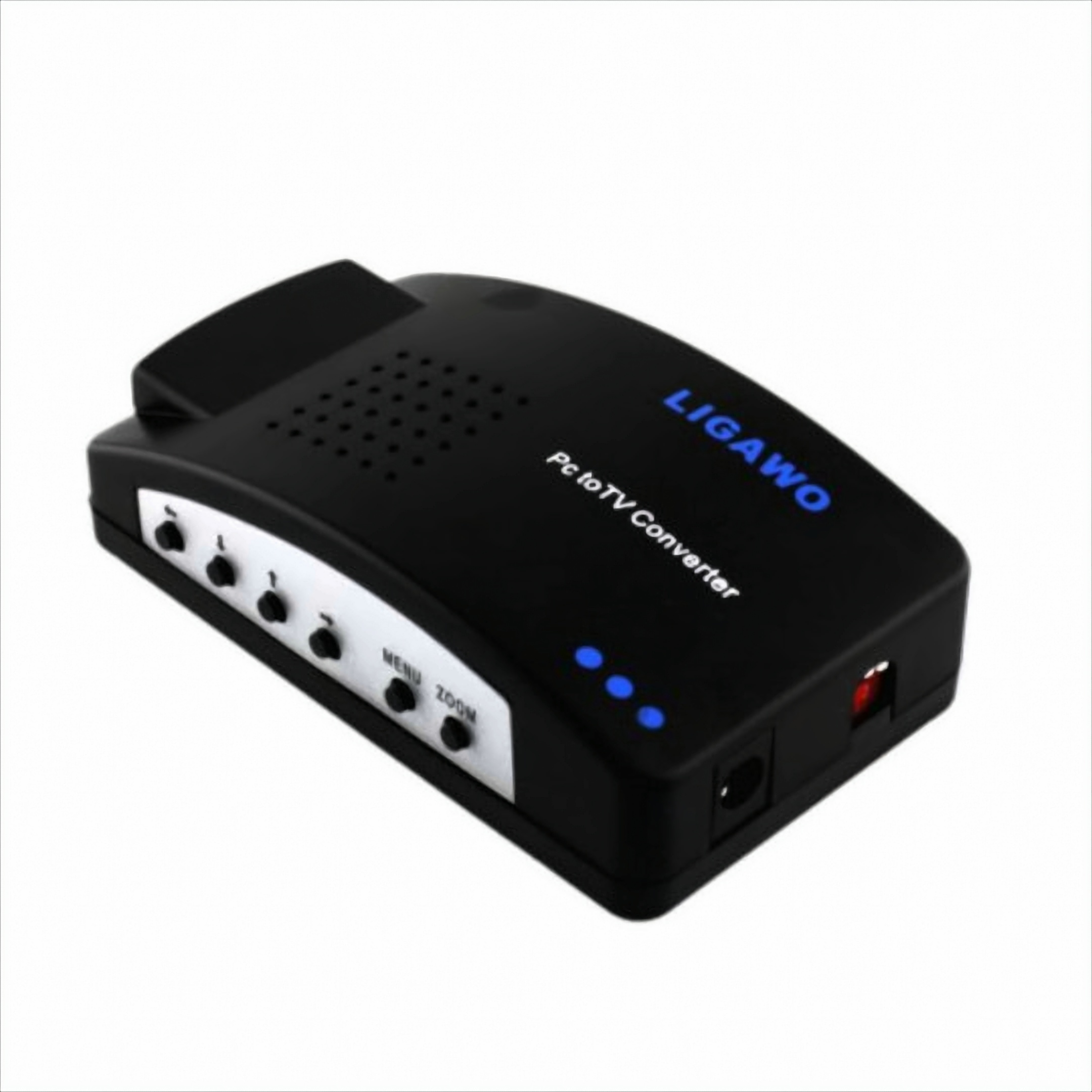 Ligawo 6516401 Pc Tv Konverter - VGA zu VGA + Composite und S-Video