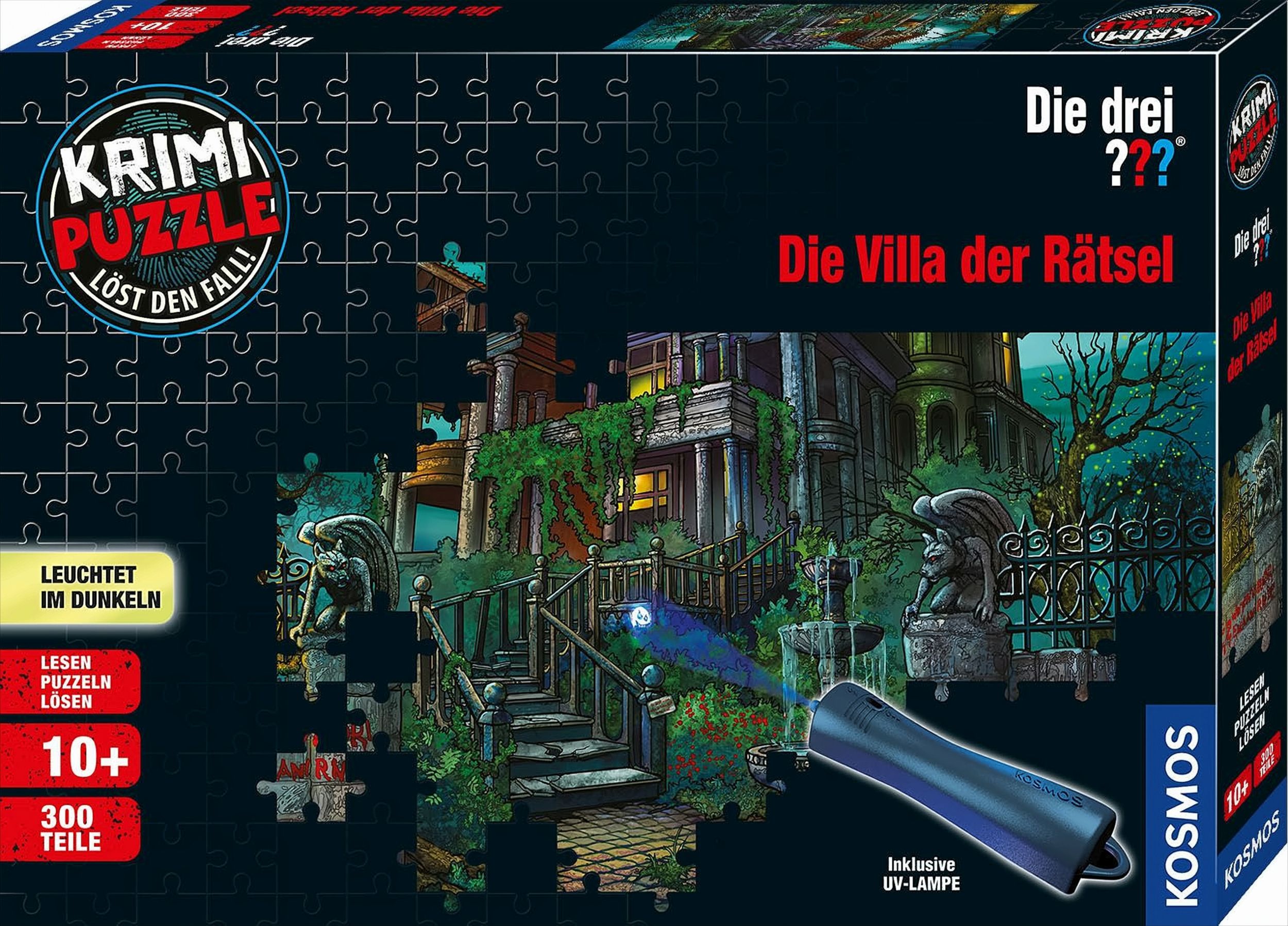 3 fragezeichen spielzeug Die drei Fragezeichen - Die Villa der Rätsel | Game World Shop