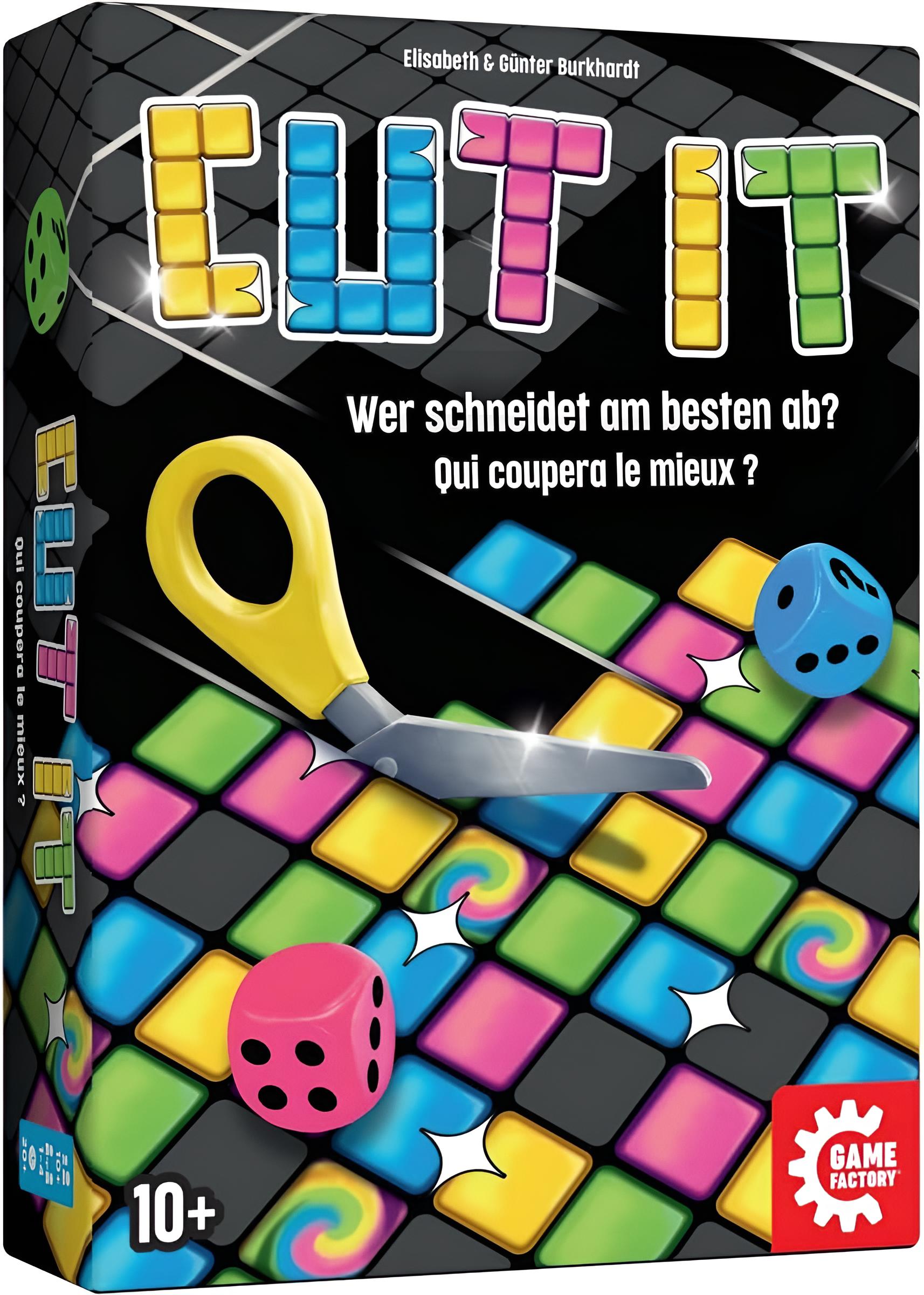 Cut it, innovatives Würfelspiel