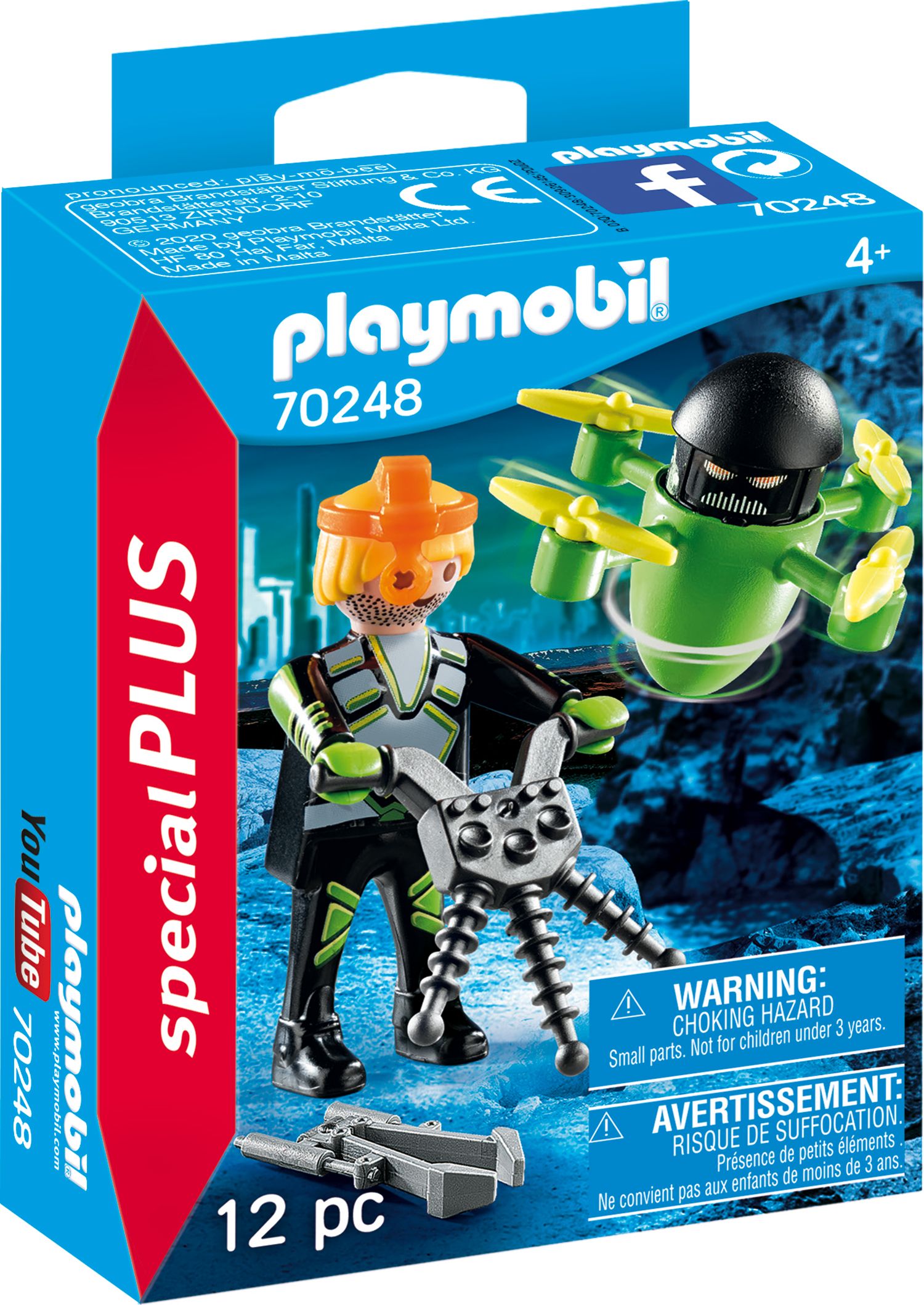 PLAYMOBIL 70248 - Special Plus - Agent mit Drohne
