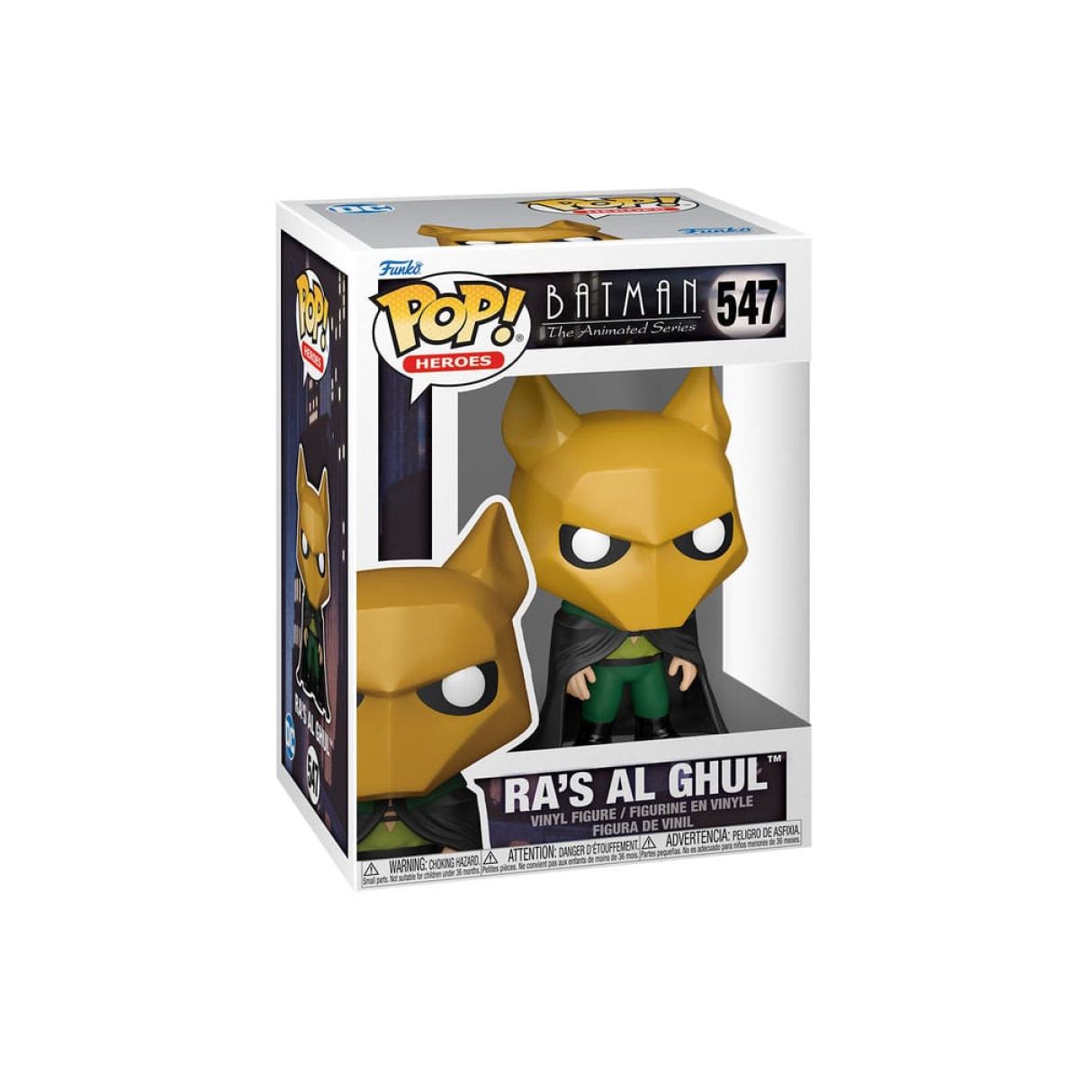 Batman: The Animated Series POP! Animation Vinyl Figur Ras al Ghul 9 cm