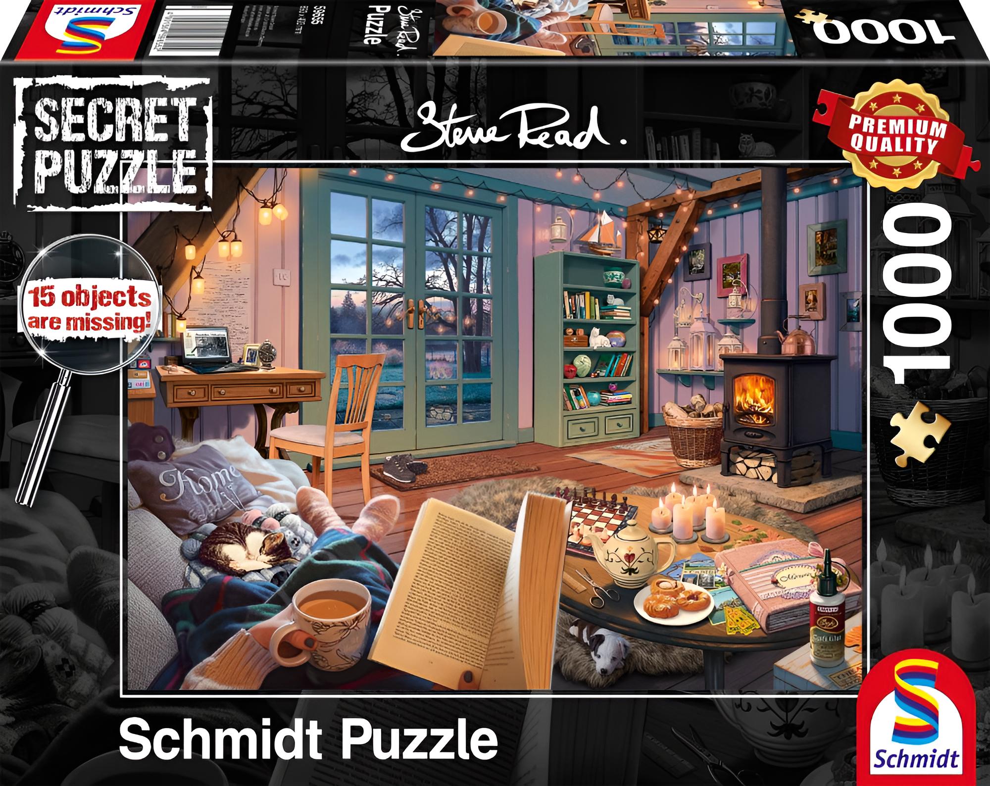 Secret Puzzle:  Im Ferienhaus, 1000 Teile