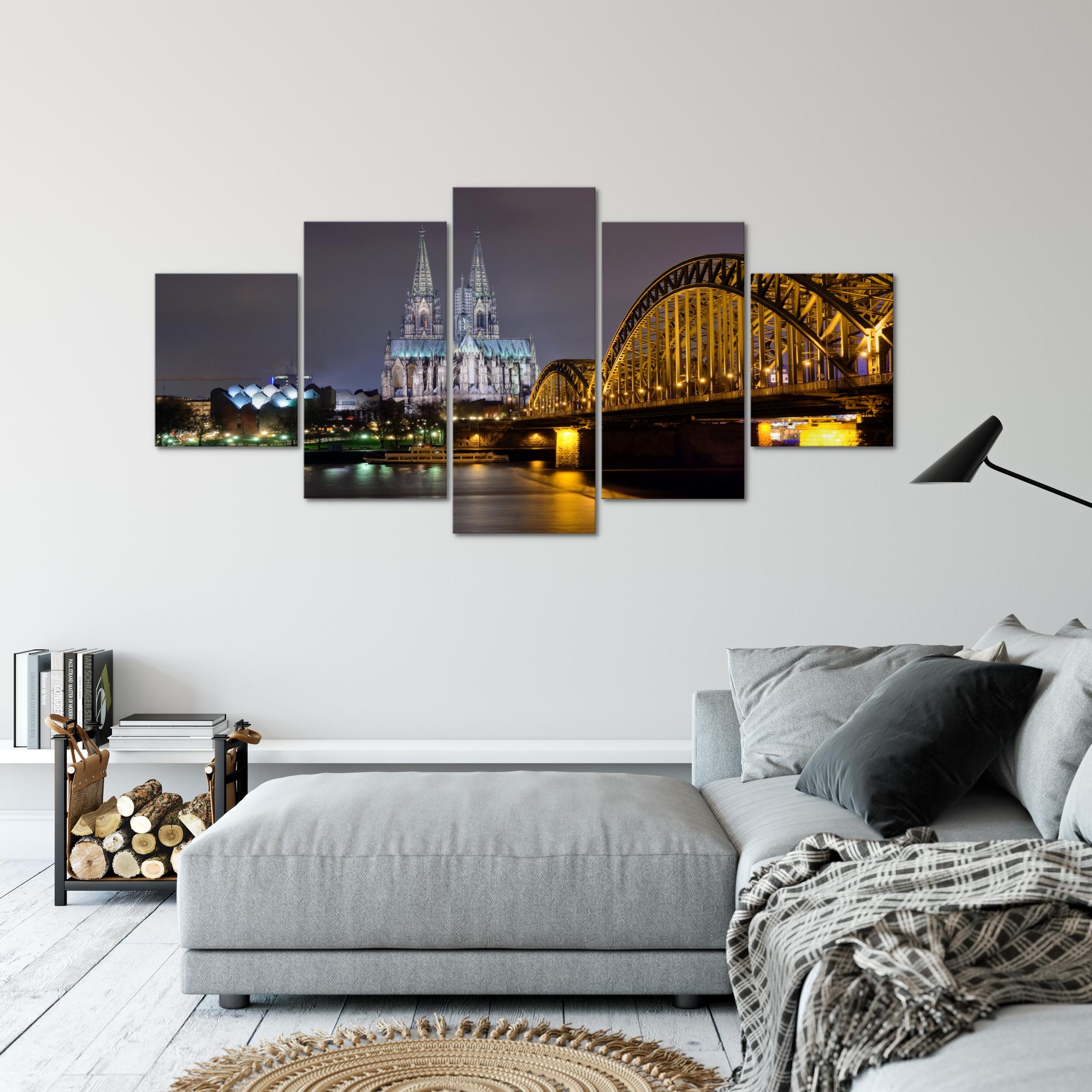 XXL BILDER KUNSTDRUCK 601512P WANDBILDER Stadt Köln VLIES LEINWAND BILD