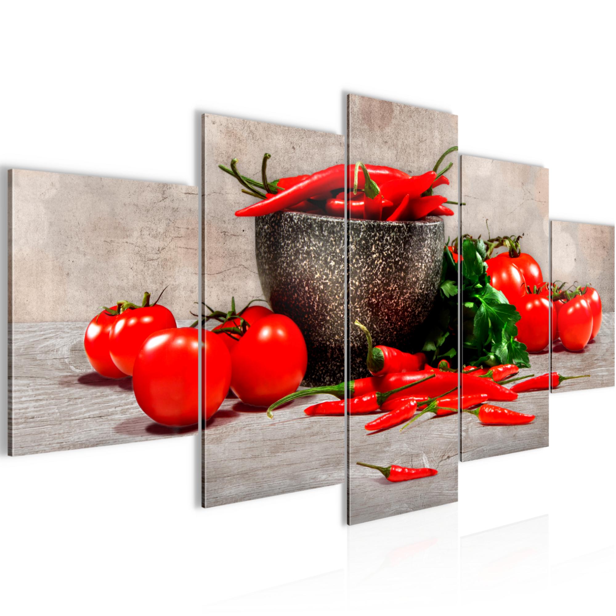 Küche - Gemüse BILD KUNSTDRUCK - AUF VLIES LEINWAND - XXL DEKORATION 00585P Küche - Gemüse BILD KUNSTDRUCK - AUF VLIES LEINWAND - XXL DEKORATION 00585P