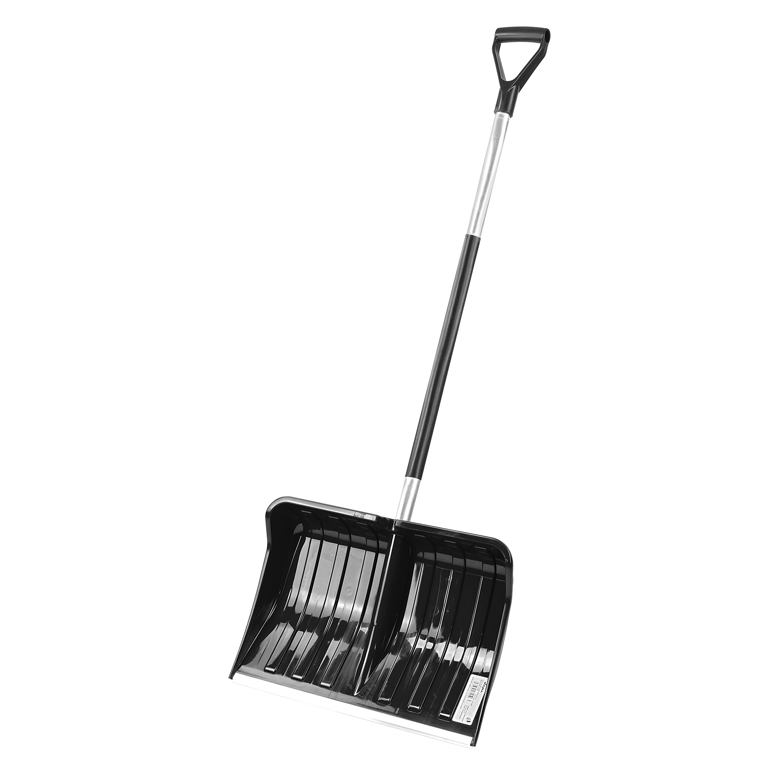 Schneeschieber 550x370x144 mm – Schneeschaufel, Schneeräumer, Schneeschippe – Alu/PVC, leicht, robust, langlebig – Winter, Schnee räumen, Ga