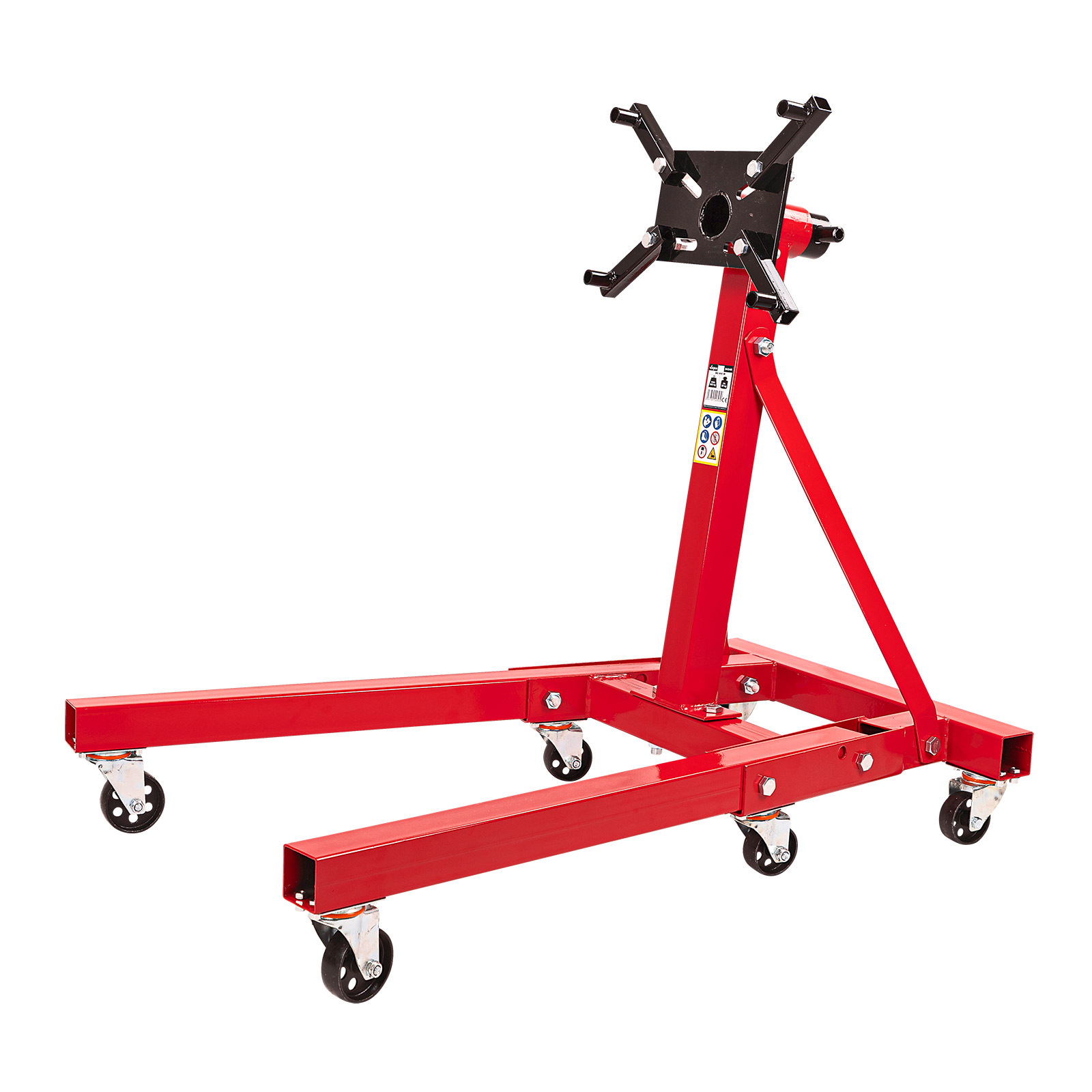 Motorständer XXL 900 kg, Motormontagebock, Motorbock, Motorhalter, klappbar, drehbar, stabil, universal einstellbar, Werkstatt, Kfz, Motorreparatur