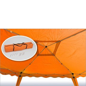 Seitenverkleidung 4 x beige 2.9x1.9 m für Faltpavillon 3x3 m