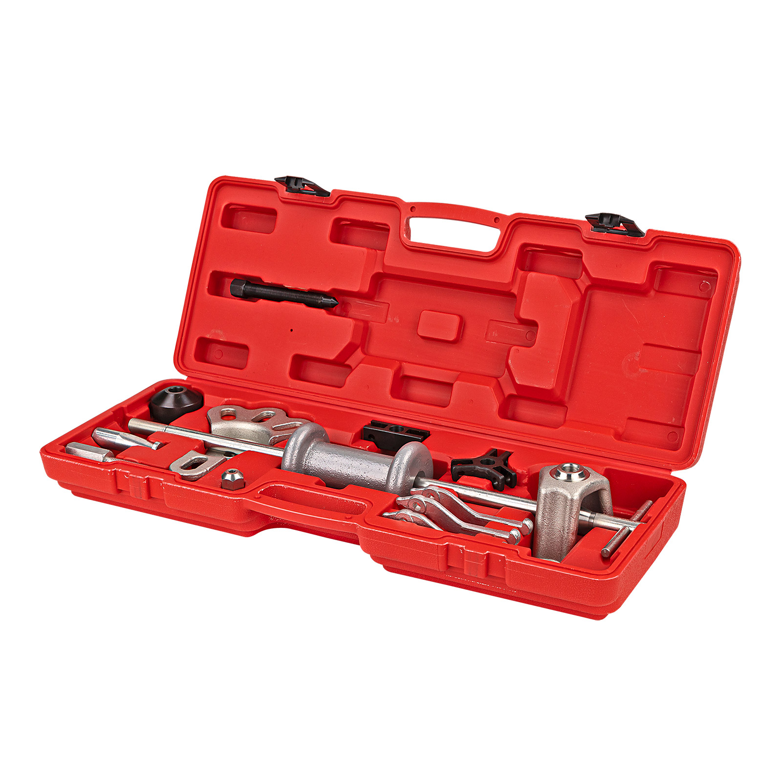 Radnabenabzieher Set 18-tlg. DRA18 Ausbeulsatz, Radlager-Abzieher, Radnaben-Abzieher, Vielseitig, Stabil, Präzise, Für Auto, Motorrad, Werkstatt