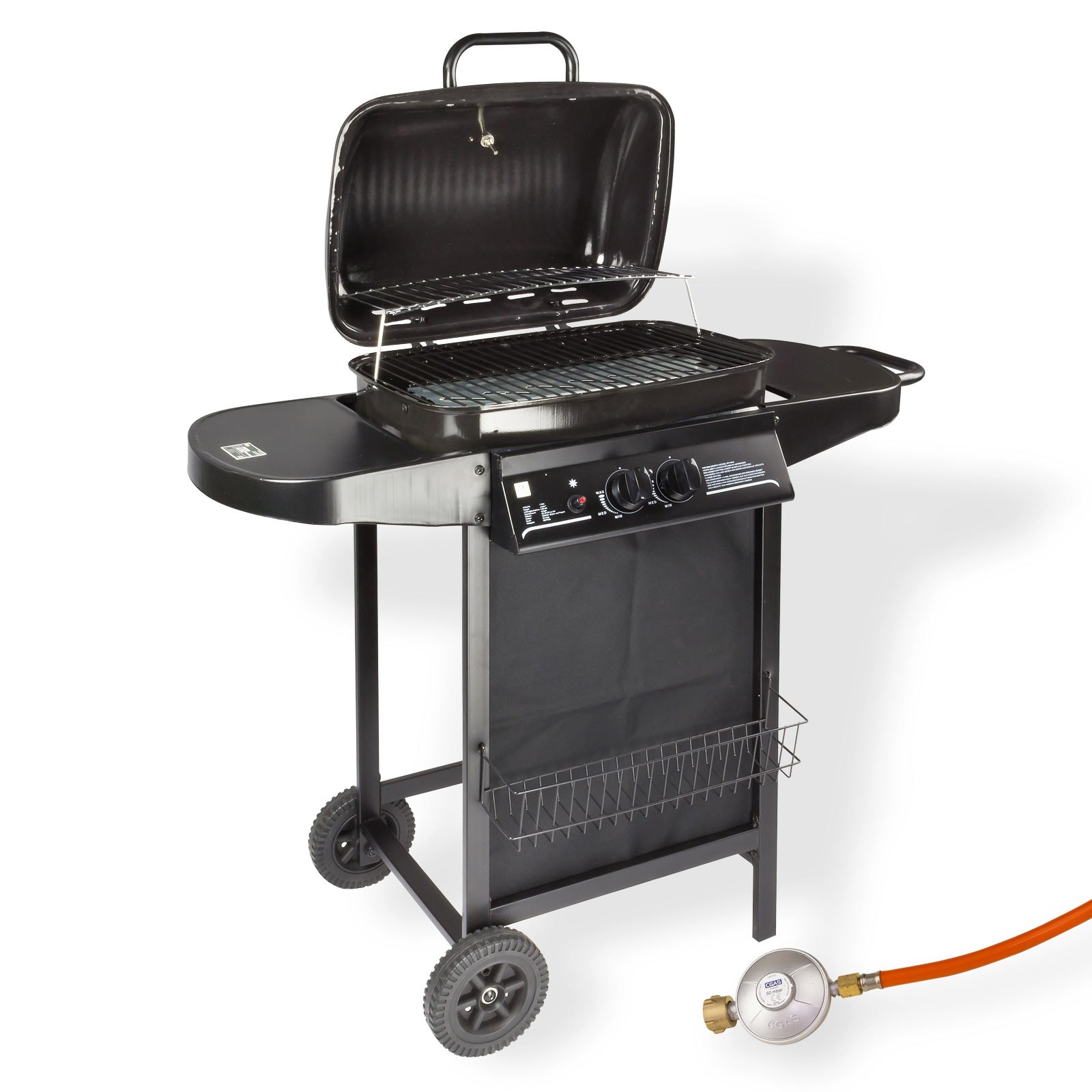 Tepro Tischgrill Cleveland Edelstahl TischGasgrill Outdoor Cooking Gas