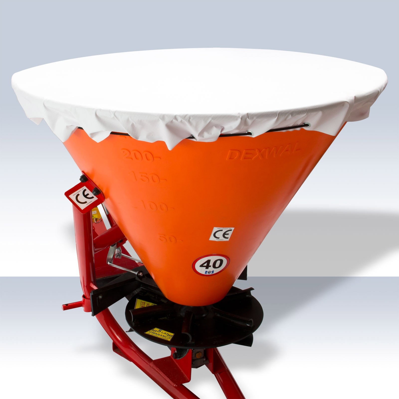 Dngerstreuer 300 L, Kat. 1+2, mit Abdeckplane, Salzstreuer, Streuer,  robust, langlebig, fr Traktor, Landwirtschaft, Garten, Hof [Artikelpaket]  | STABILO ...mehr als nur Baumarkt!