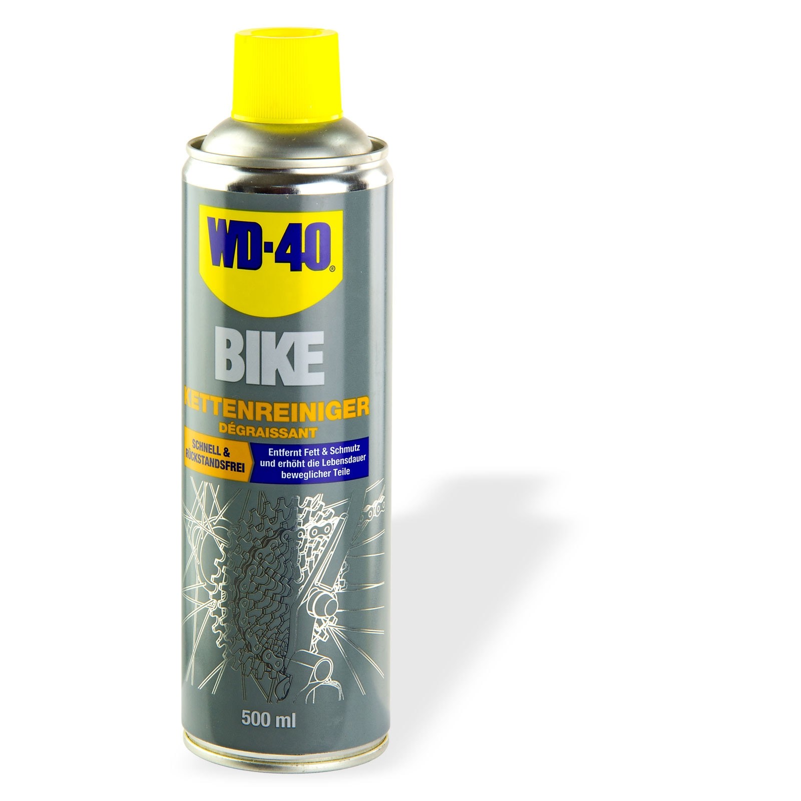 WD-40 Bike Fahrrad Kettenreiniger 500ml Kettenreinigungsspray WD40