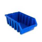 Stapelboxen Kunststoff Lagerboxen Sichtboxen Sichtlagerboxen Grösse 4 A300-Grau 