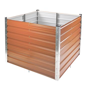 Land Guard Hochbeet Aus Verzinktem Stahl – 30x100x30 Cm, 359 Liter, Für Gemüse & Kräuter