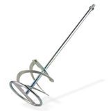 Rührer 80x400mm Für Bohrmaschine - Mörtelrührer Mit 8mm Sechskant-Aufnahme