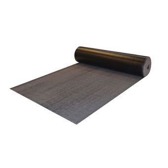 Dachpappe Mit Glasvlieseinlage V13 Schwarz Besandet Rolle 10 M