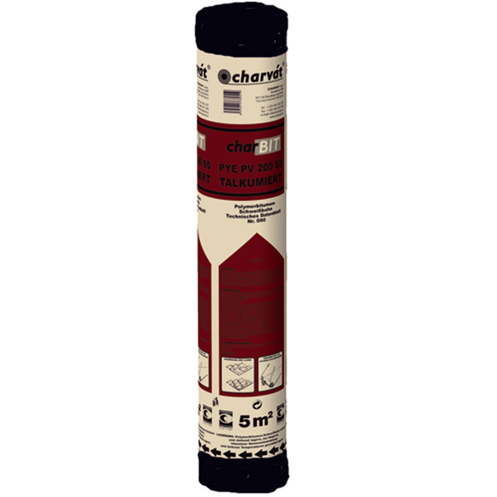 Schweißbahn PYE PV200 S5 talkumiert 5