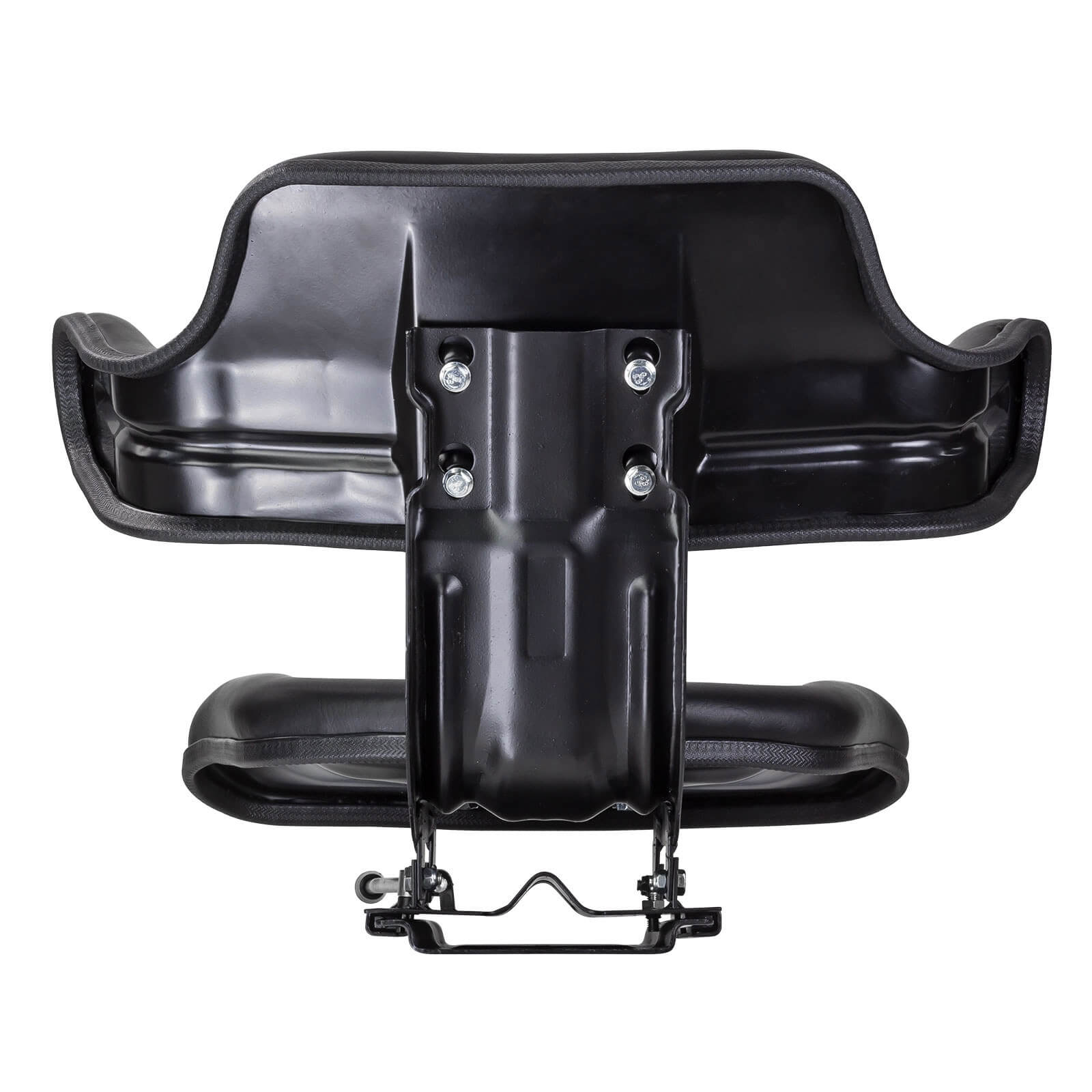 Schleppersitz, verstellbar, Kunstlederbezug, schwarz