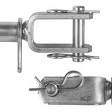 Stabilisatorstrebe Mit Gabel Und Kugel 410-560 Mm