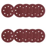 Details about   180 mm Schleifscheiben P36-1200 Exzenter Schleifpapier Klett haft rot 10 STÜCK 
