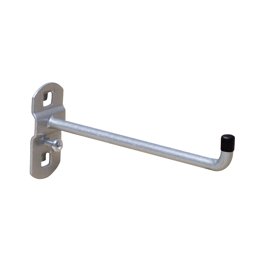 ADB Werkzeughalter 150 mm – senkrechter Haken, d=6 mm, Lochwand Zubehör, Eurolochung, stabil & robust, ideal für Werkstatt, Garage, Werkzeugau