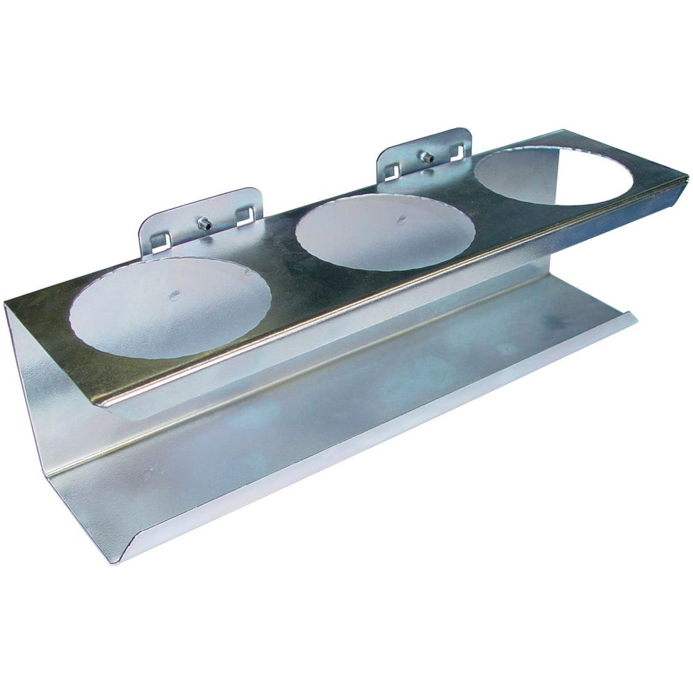 Güde Runddosenhalter 70 mm 3 Fächer Lochwand Lochblech Werkzeughalter