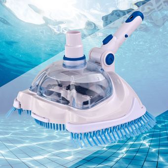 2 Stück Schwimmbadbürsten 25cm - Extrabreite Poolbürsten Für Innen & Außen