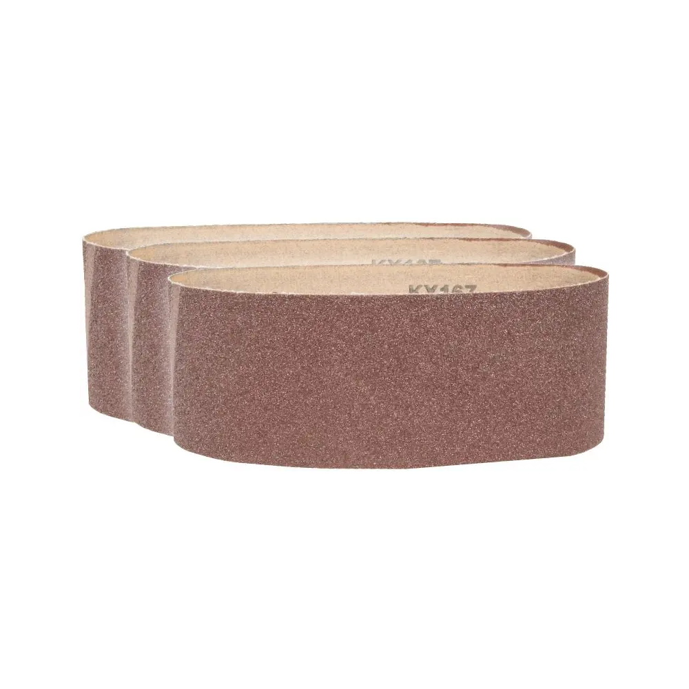 Güde Schleifrolle 3-tlg., Schleifband K150 610x100 mm, Bandschleifmaschine Zubehör, langlebig, robust, für Holz, Metall, Werkstatt, Heimwerker
