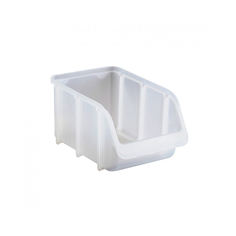 Sichtbox Gr.1 Transparent 673700 - Stapelbare Sortimentsbox für die Organisation
