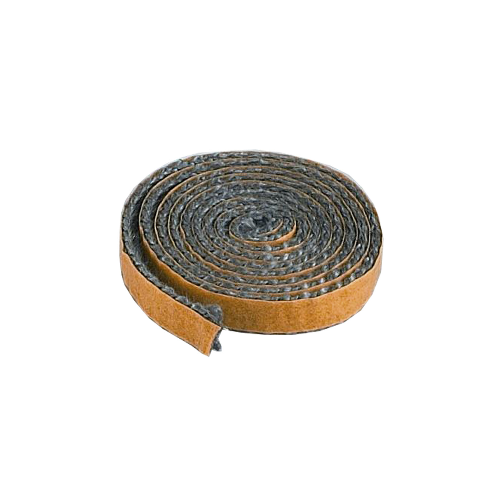 Ofen Glasfaserschnur 10x2 mm - Glasgewebeband, selbstklebende Scheibendichtung - Hitzebeständig, Langlebig, Dichtend - Für Ofen, Kamin, Herd, Feue