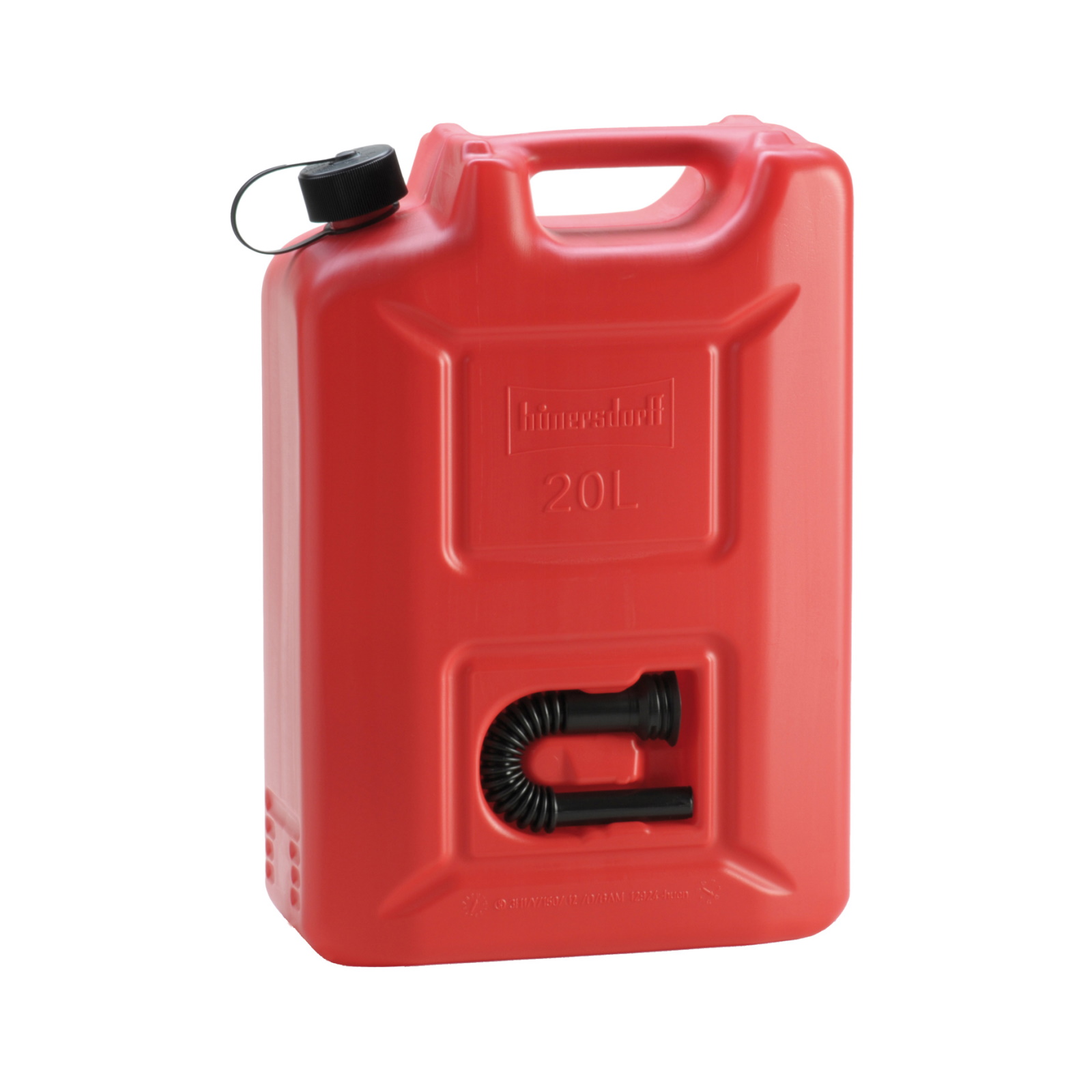 Kunststoff Kraftstoff-Kanister Profi (UN) 20 L Rot Benzinkanister  Reservekanister