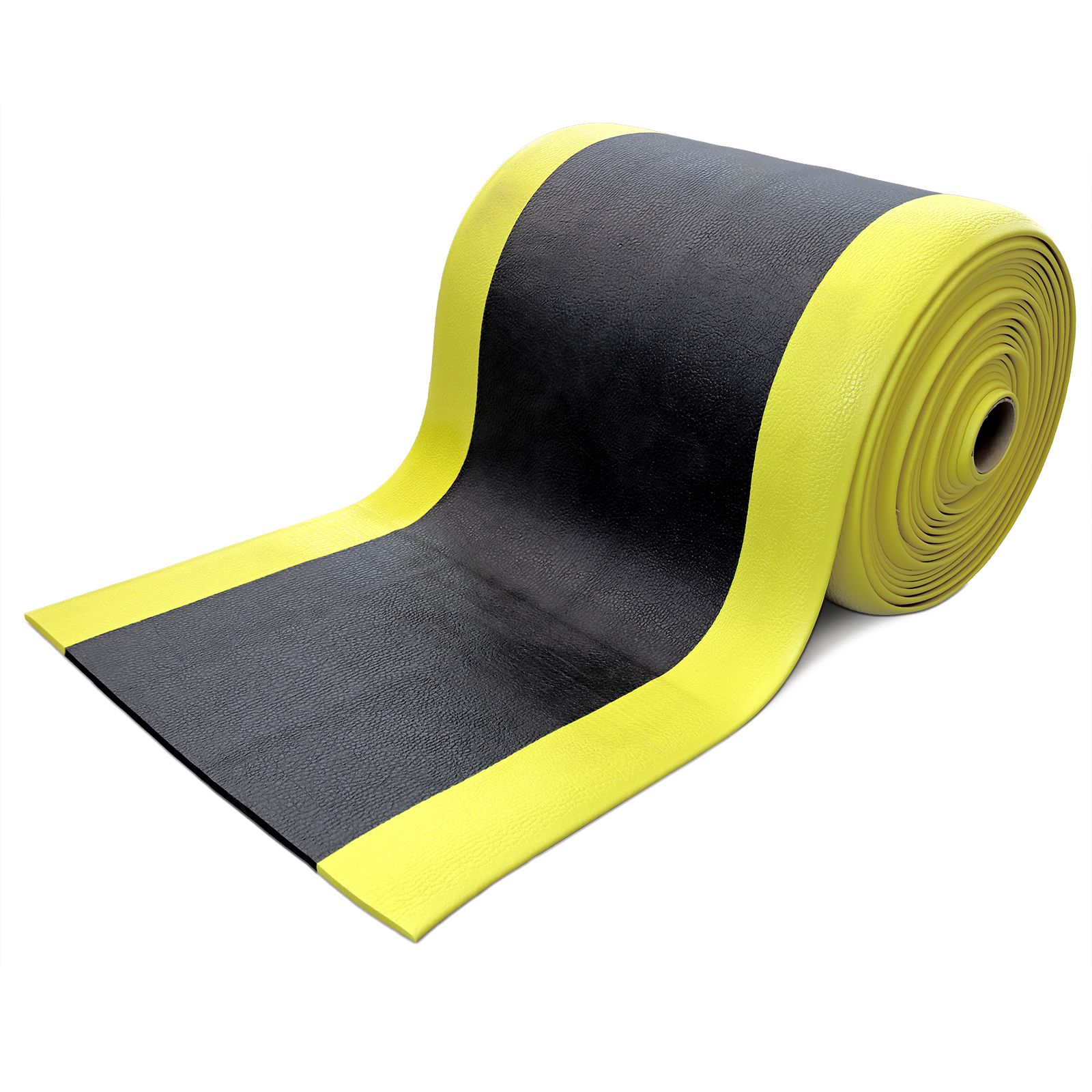 ADB Anti-Ermüdungsmatten 60 cm x 18 m - Arbeitsplatzmatten, Stehmatten, Vinylmatten - rutschfest, strapazierfähig, komfortabel - Werkstatt, Betr