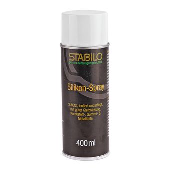 Stabilo Silikon-Spray 400 ml, Pflegel, Schmiermittel, Gleitmittel,  Schmierstoff, wasserabweisend, temperaturbestndig, fr Tren, Scharniere,  Maschinen, Werkzeuge | STABILO ...mehr als nur Baumarkt!