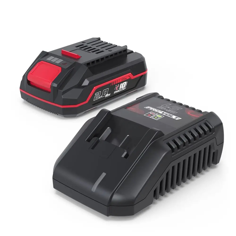 Güde Ladegerät & Akkupack 18V – Starter-Kit LGAP 18-3020 P, Akku-Set, Powerpack – kompakt, leistungsstark, langlebig – für Werkzeuge, Garteng