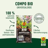 COMPO BIO Universal-Erde 7,5 L  torffrei, nhrstoffreich, nachhaltig   ideal fr Gemse, Kruter, Blumen, Balkon & Garten, umweltfreundlich |  STABILO ...mehr als nur Baumarkt!