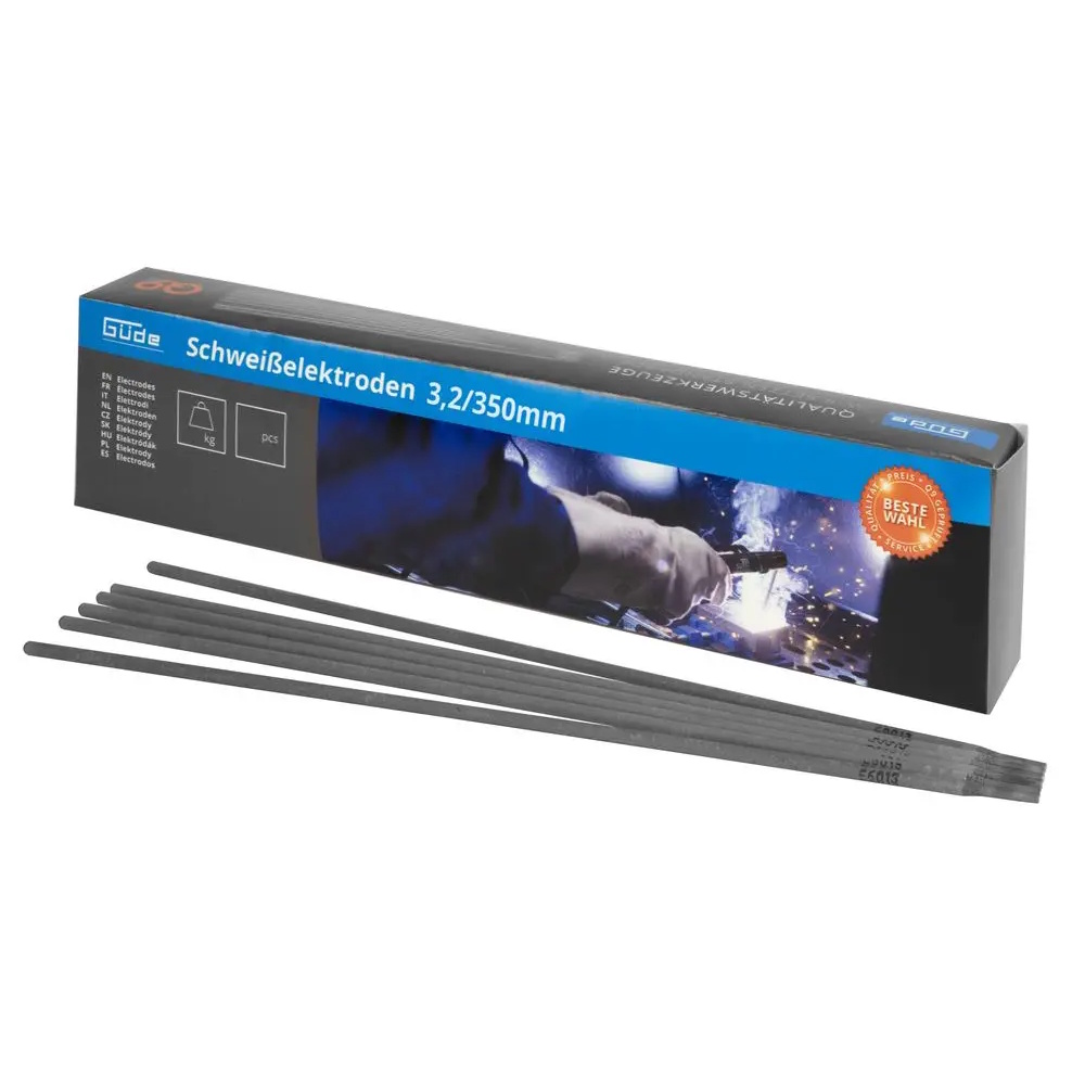 Güde Elektroden 3,2/350mm, rutilumhüllte Schweißelektroden, Stabelektroden