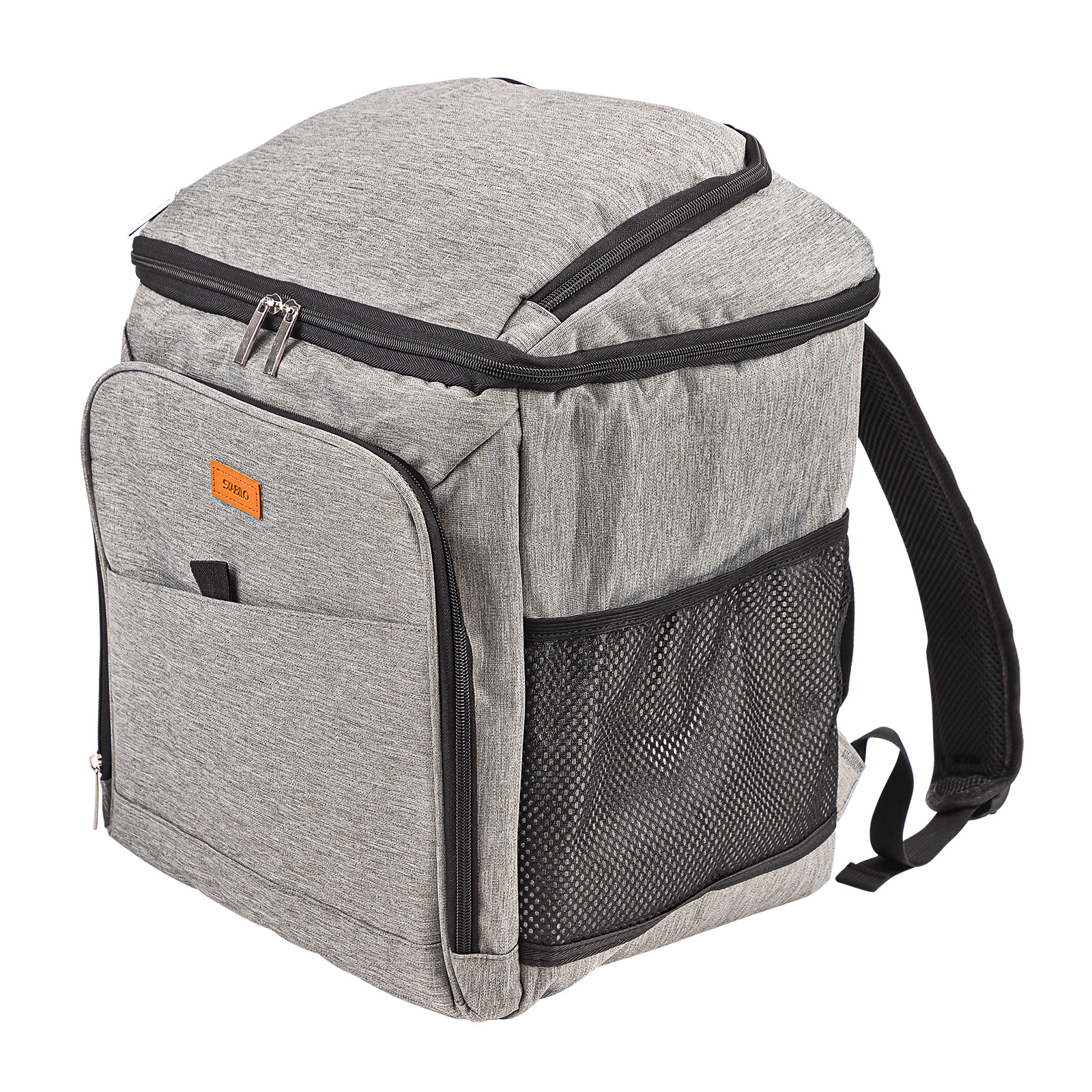 Kühlrucksack Iceland 26 L Isoliertasche, Kühlrucksack, Thermorucksack, leicht & bequem, viele Fächer, Rückenpolster, ideal für Picknick, Campin