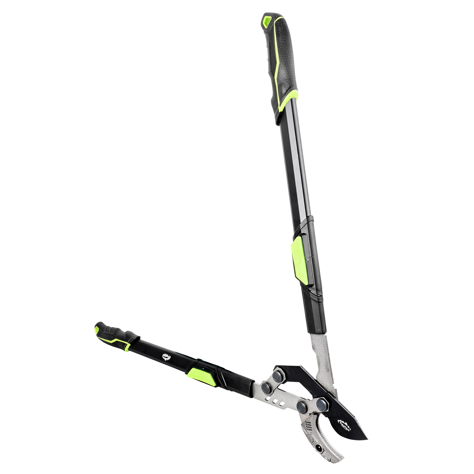 Kestek Amboss Teleskop-Astschere Alu-Line 955 ATA2 – Astschere, Gartenschere, Baumschere, bis 4,5 cm Äste, Carbonstahl-Klinge, Teleskopgriff, lei