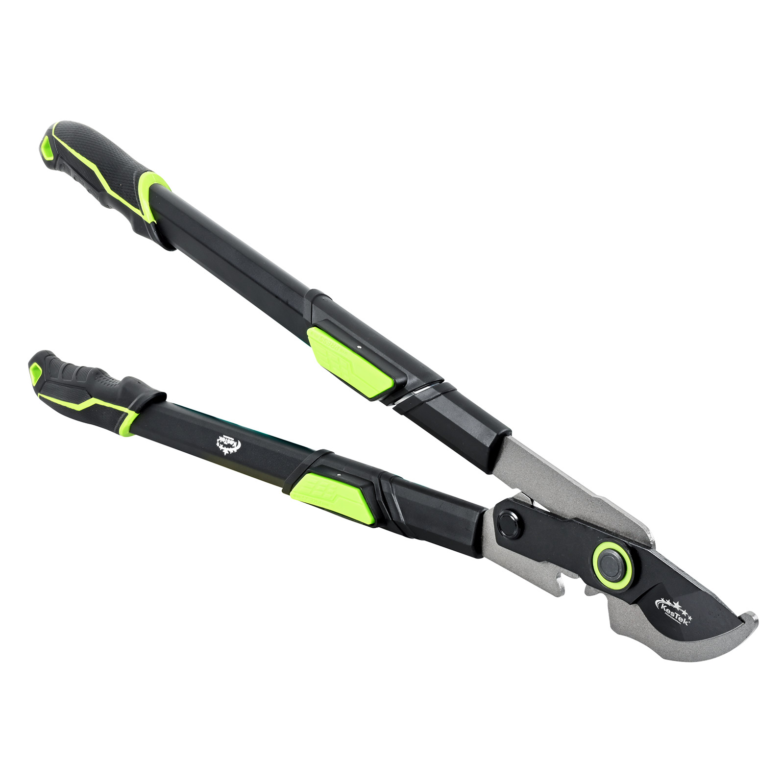 KesTek Bypass Teleskop-Astschere Alu-Line 970 BTA2, Astschneider, Gartenschere, teleskopierbar, Carbonstahl-Klinge, kraftvoll, präzise für Bäume, S