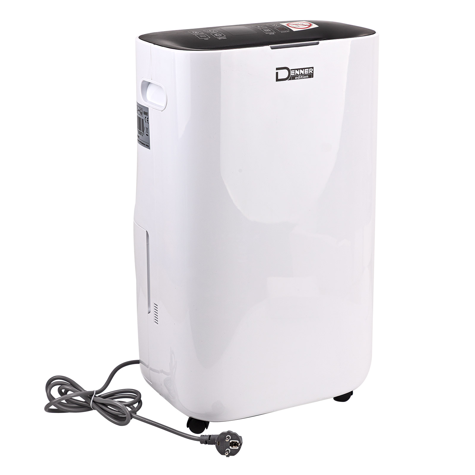 Luftentfeuchter DLE25F – mobiler Entfeuchter, Lufttrockner, Kondensationsentfeuchter – 25 L/Tag, 6 L Tank, 230 V, R290 Kältemittel, LED-Anz