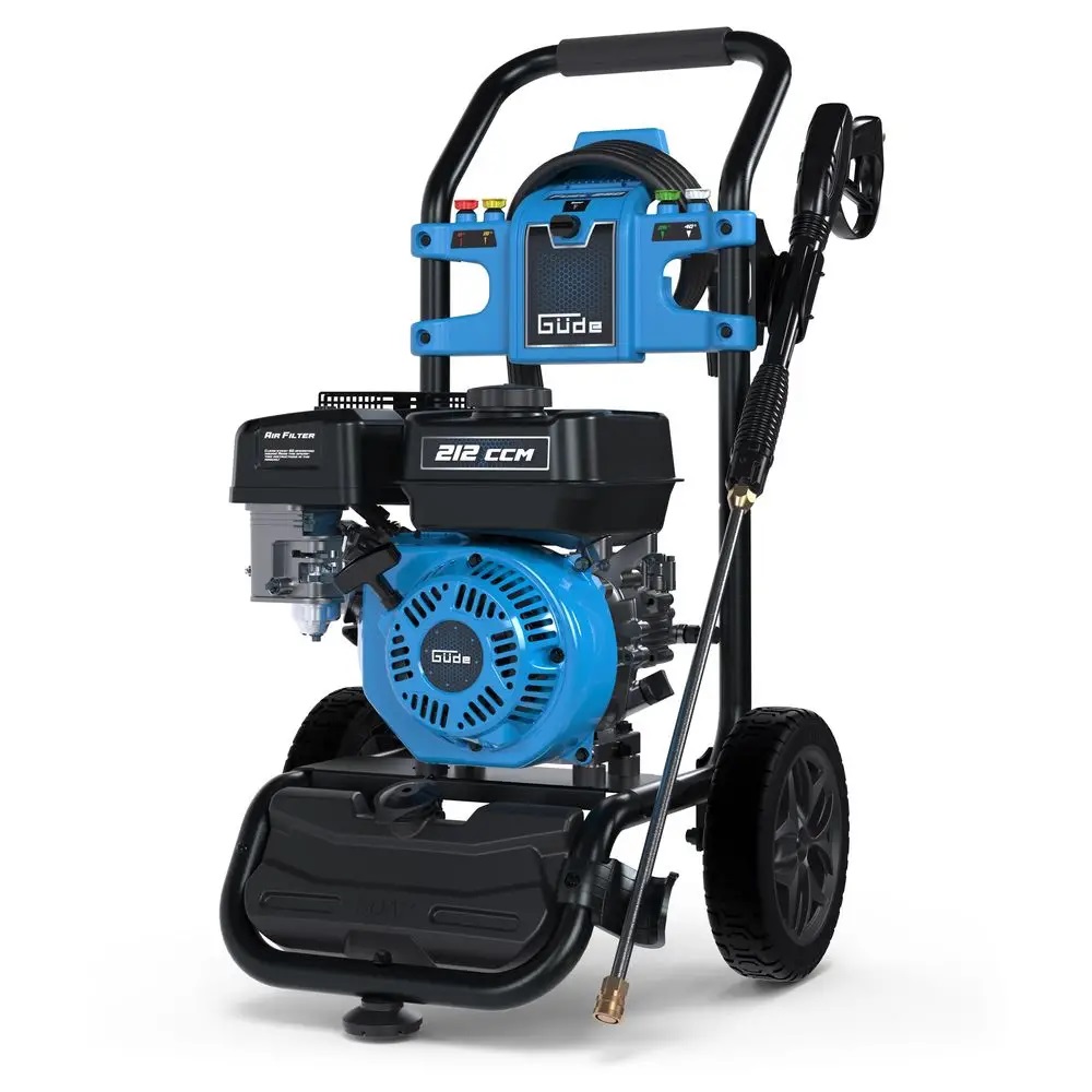 Güde Benzin Hochdruckreiniger Fuel 250, 234 bar, 590 l/h, mobil für Haus, Hof, Fahrzeuge, Baustelle, Landwirtschaft