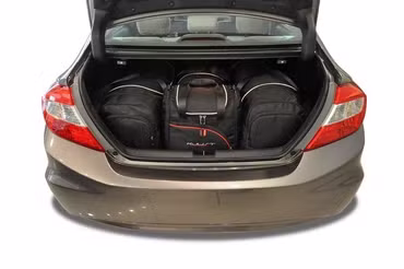HONDA CIVIC LIMOUSINE 2012-2017 KOFFERRAUMTASCHEN SET 4 STK