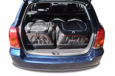 TOYOTA AVENSIS WAGON 2002-2009 KOFFERRAUMTASCHEN SET 5 STK