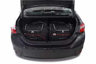 TOYOTA COROLLA LIMOUSINE 2013+ KOFFERRAUMTASCHEN SET 4 STK