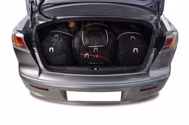 MITSUBISHI LANCER LIMOUSINE 2007-2016 KOFFERRAUMTASCHEN SET 4 STK