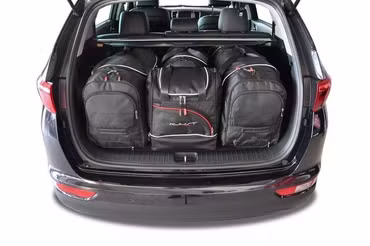KIA SPORTAGE 2016-2021 KOFFERRAUMTASCHEN SET 4 STK