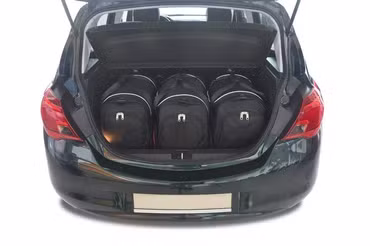 OPEL CORSA 2014-2019 KOFFERRAUMTASCHEN SET 3 STK