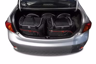TOYOTA COROLLA LIMOUSINE 2007-2014 KOFFERRAUMTASCHEN SET 5 STK