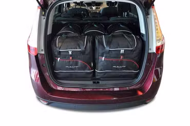 RENAULT GRAND SCENIC 2009-2016 KOFFERRAUMTASCHEN SET 5 STK